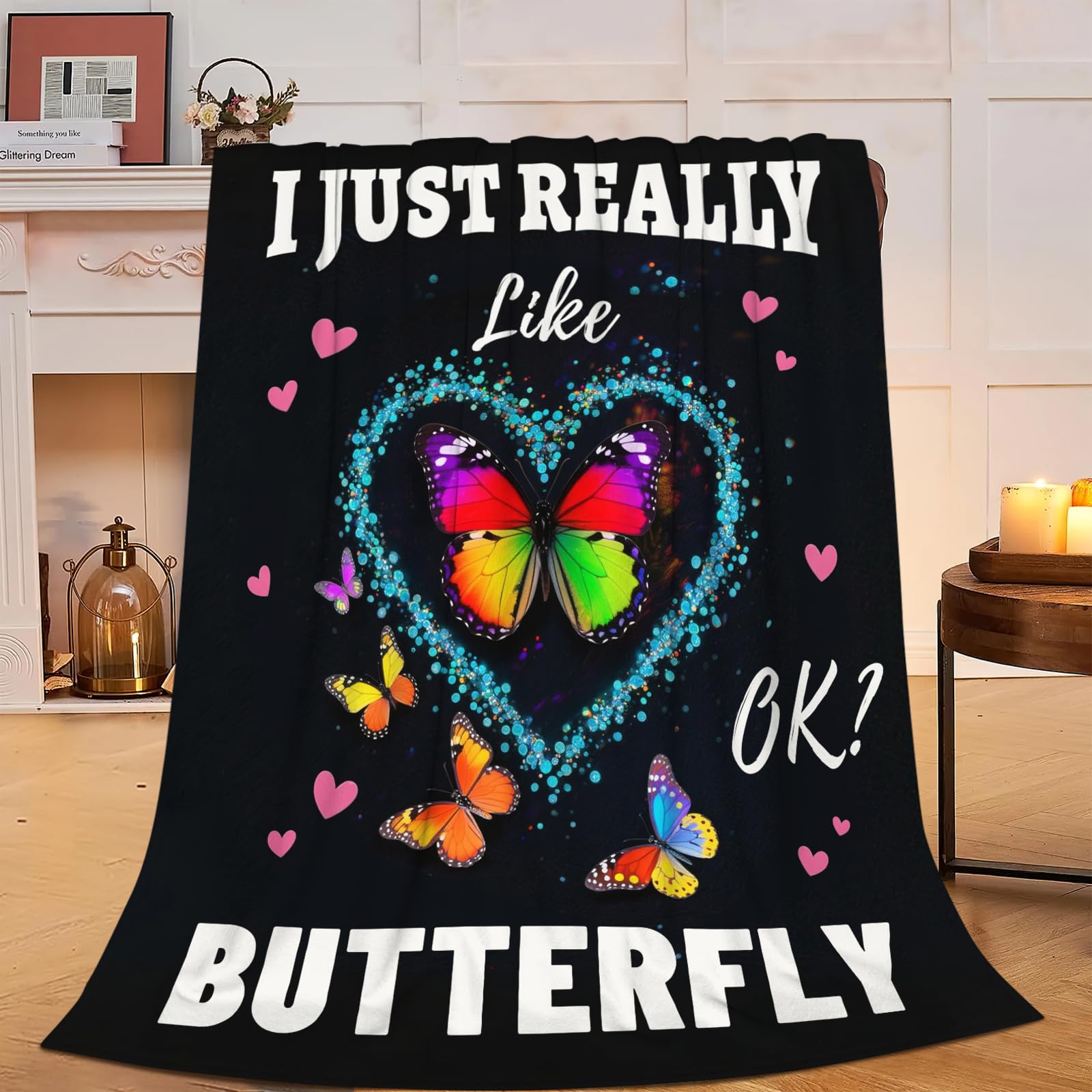 Christian Blanket Soft Warm Bible Verse Scriptures Fleece Throw Blanket Christian Gifts for Women Cozy Plush Fluffy Religious Trust in Lord Lightweight Flannel Gifts Blankets for Kids Adults 50"X40"