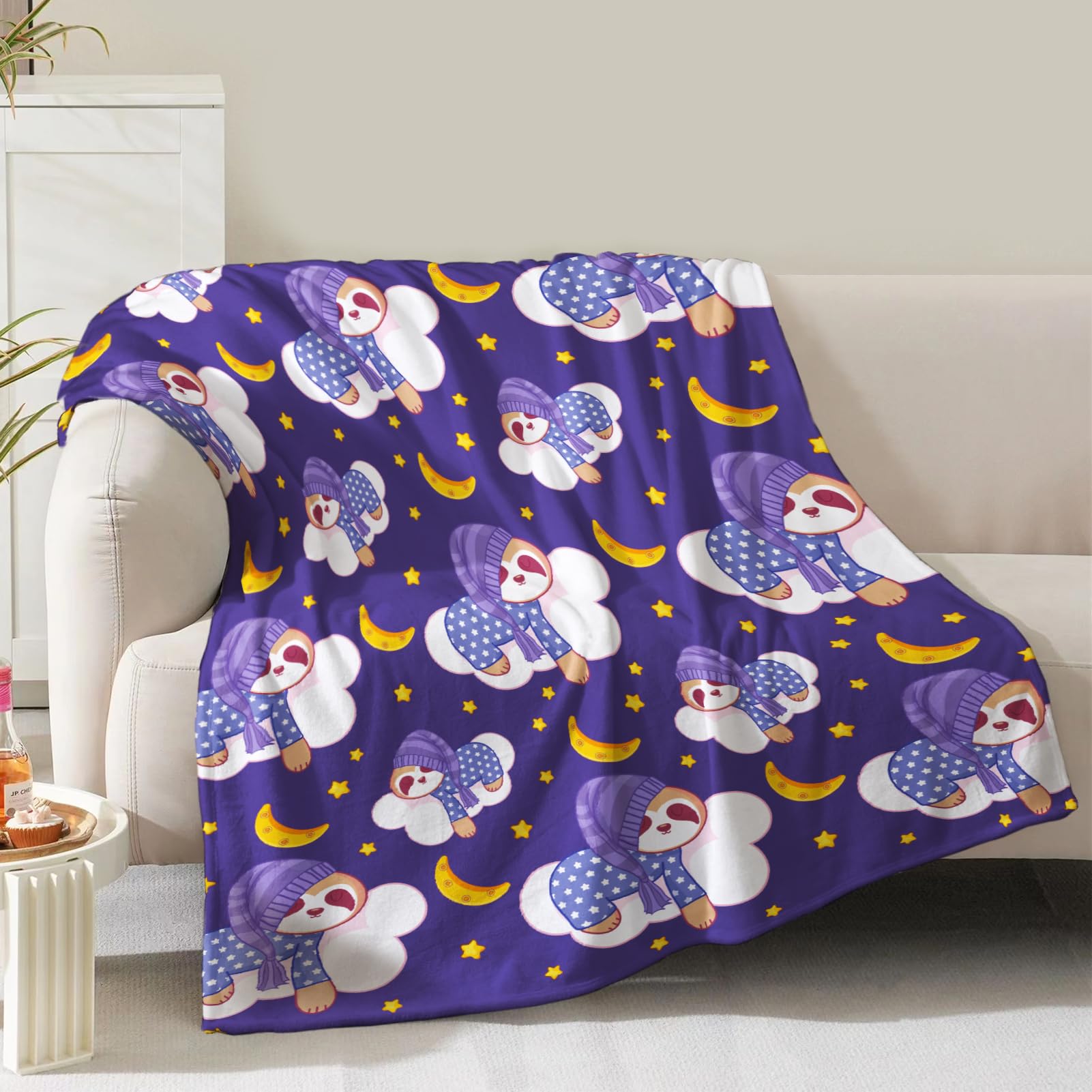 Cherries Blanket Gifts for Women Girls Mom Kids Adults Teen Birthday Christmas Valentine Present Pink Cherry Fruit Theme Decor Home Bedroom Living Room Sofa Couch Soft Cozy Plush Fleece Throw 60"x50"