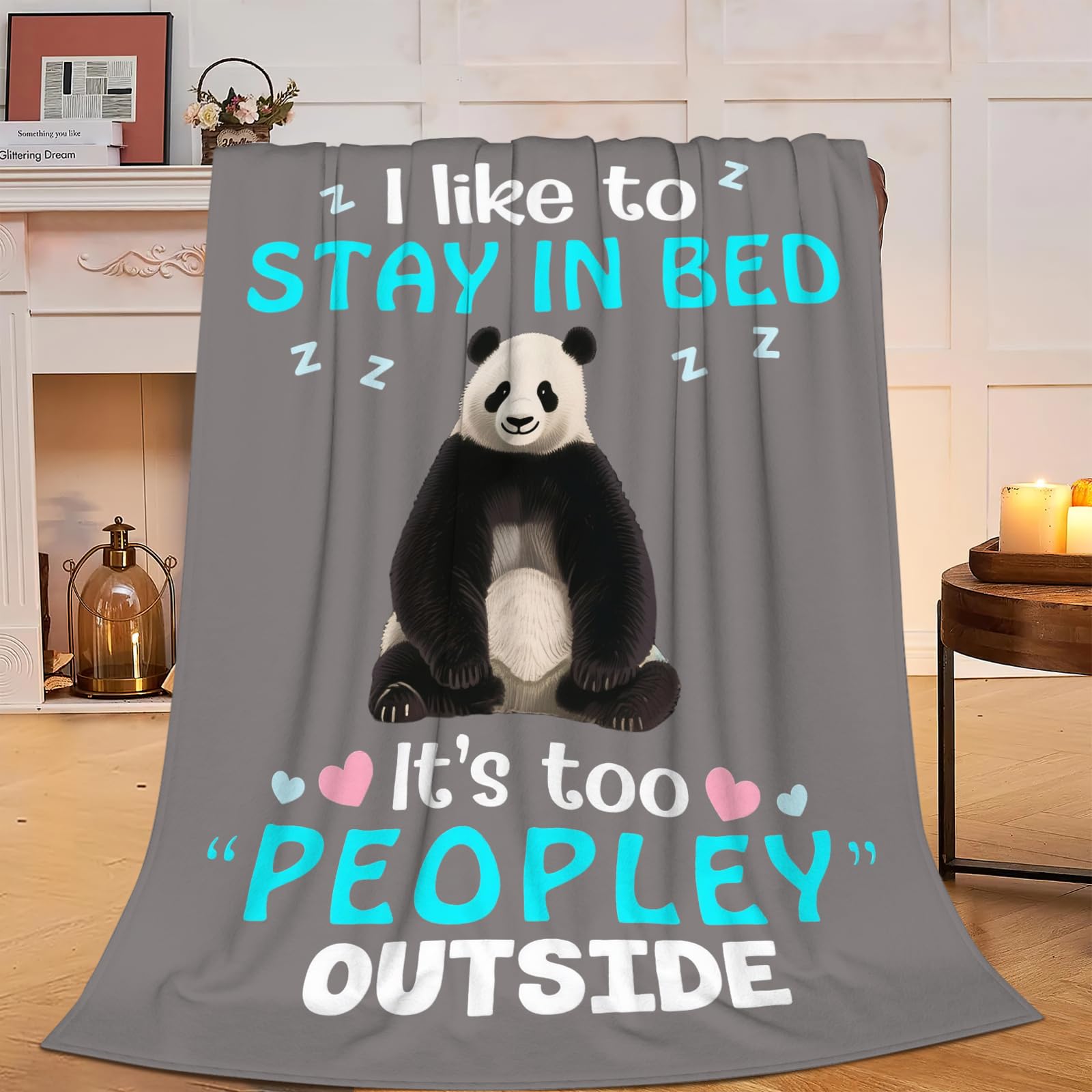 Christian Blanket Soft Warm Bible Verse Scriptures Fleece Throw Blanket Christian Gifts for Women Cozy Plush Fluffy Religious Trust in Lord Lightweight Flannel Gifts Blankets for Kids Adults 50"X40"