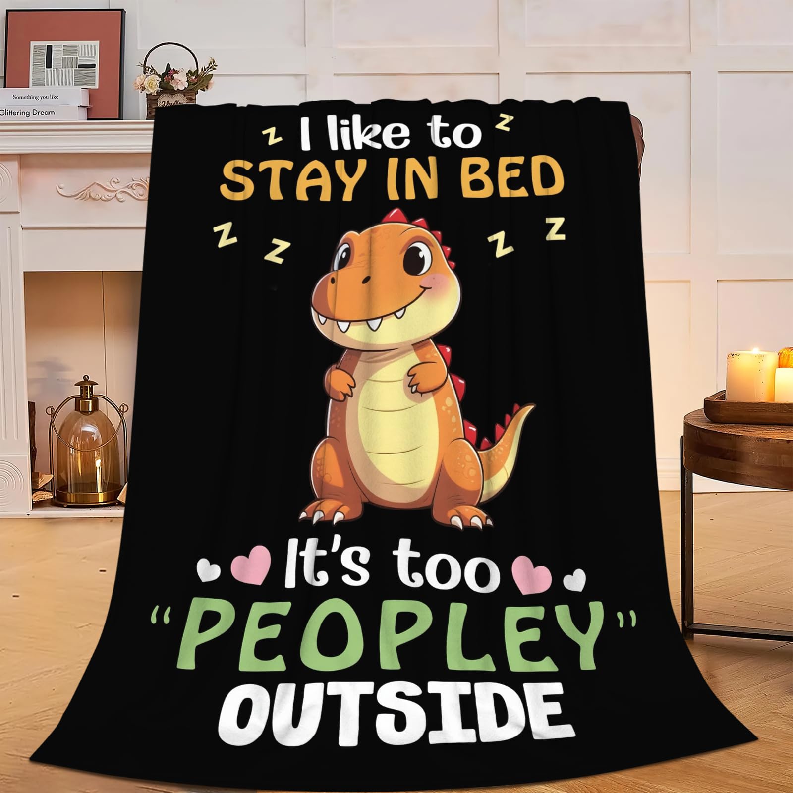 Christian Blanket Soft Warm Bible Verse Scriptures Fleece Throw Blanket Christian Gifts for Women Cozy Plush Fluffy Religious Trust in Lord Lightweight Flannel Gifts Blankets for Kids Adults 50"X40"