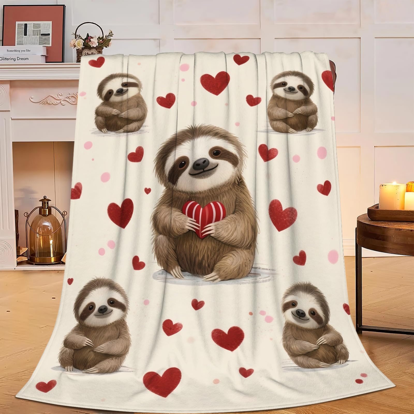 Christian Blanket Soft Warm Bible Verse Scriptures Fleece Throw Blanket Christian Gifts for Women Cozy Plush Fluffy Religious Trust in Lord Lightweight Flannel Gifts Blankets for Kids Adults 50"X40"